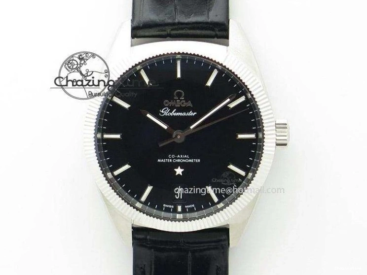 1228 Vibrant Speedmaster JHF SS Snoopy Award 45th Anniversary White Dial On Black Leather Strap 8238